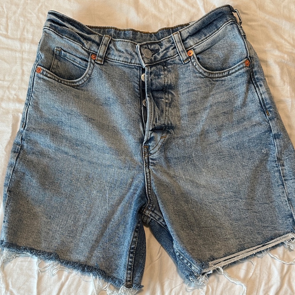 H&M Blue Denim Jean Shorts